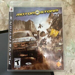 MotorStorm (PS3, 2007) With Manual CIB Tested Working